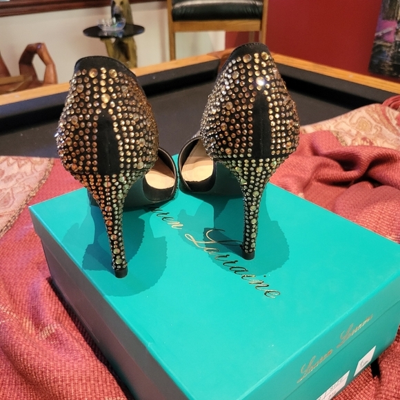 Lauren Lorraine Crystal embellished heels - Picture 3 of 7